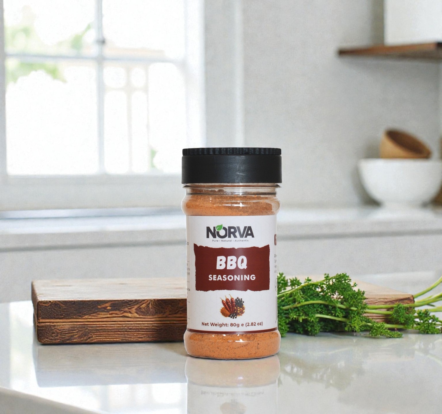 Norva BBQ Seasoning 80g - Smoky Barbecue Spice Blend